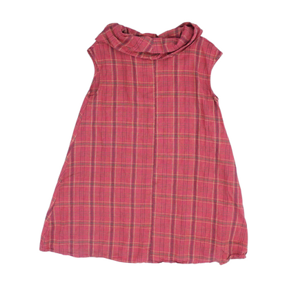 Red Plaid Mini Dress