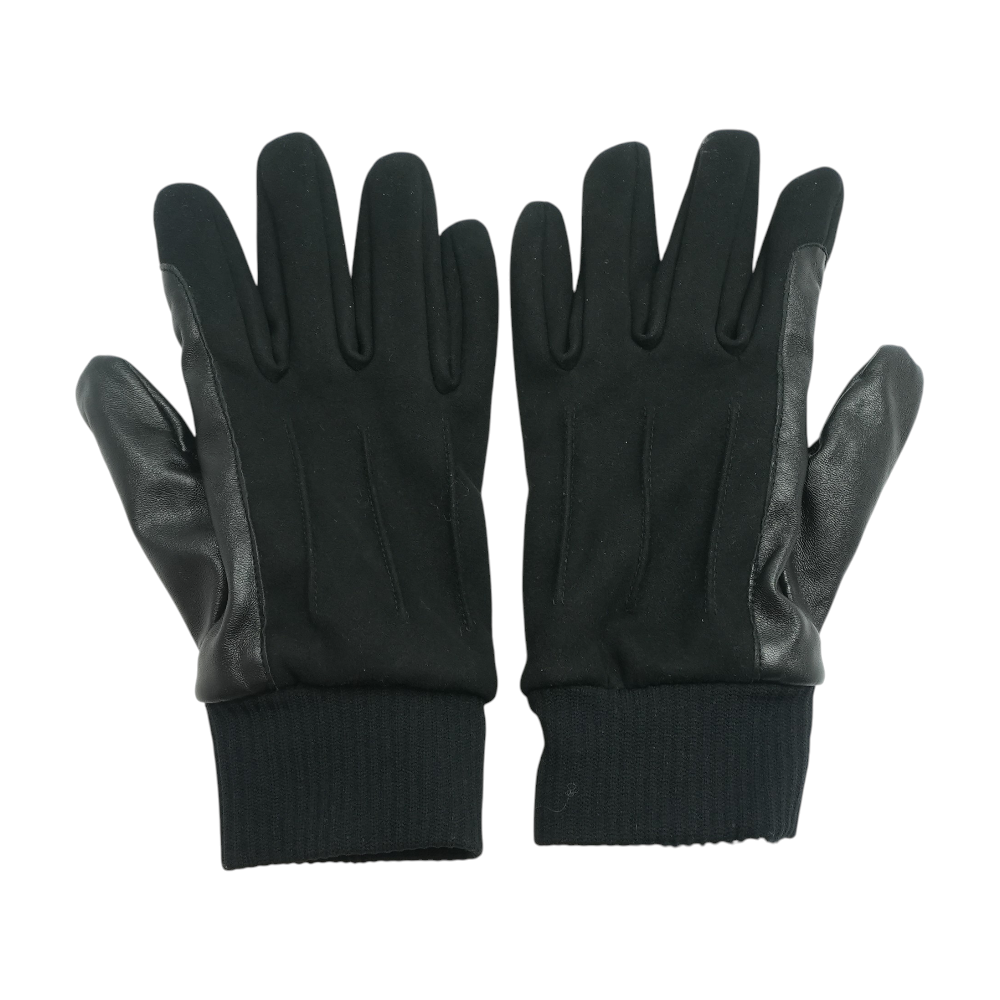 Black Polyester Gloves