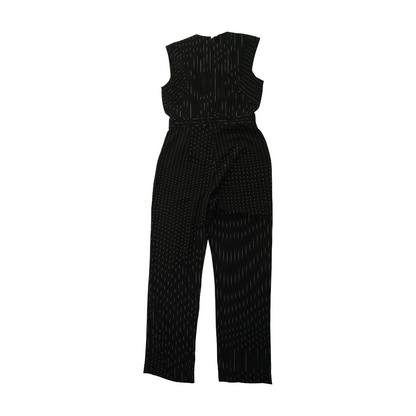 Black Striped Jumpsuit
