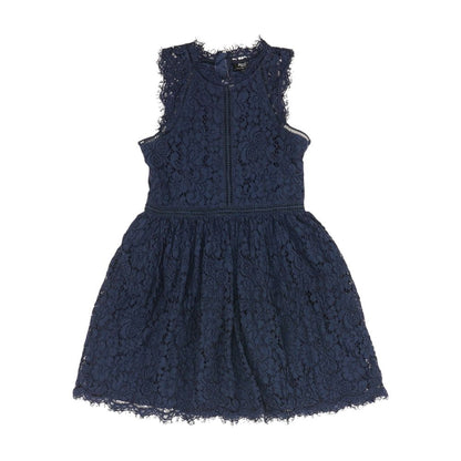 Navy Floral Dress