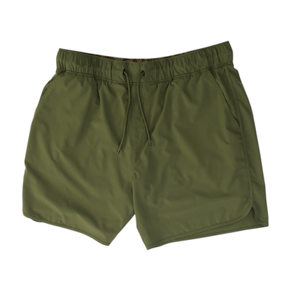 Green Active Shorts