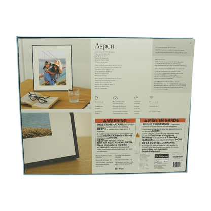 Black Aspen Digital Photo Frame