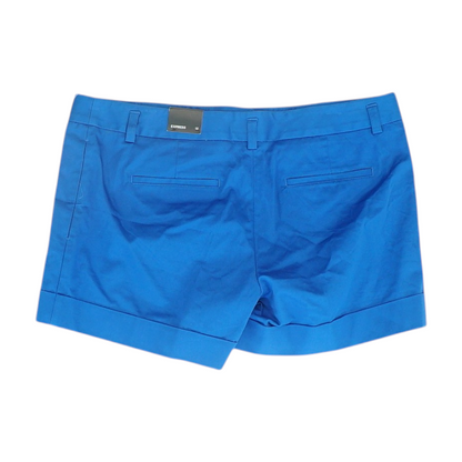 Blue Solid Chino / Khaki Shorts