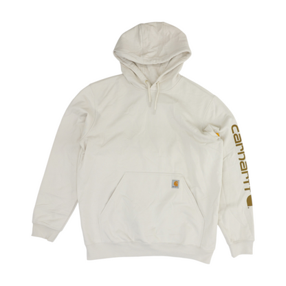 Tan Solid Hoodie Pullover