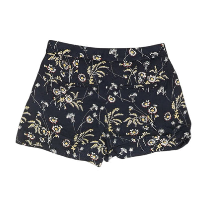 Navy Floral Shorts