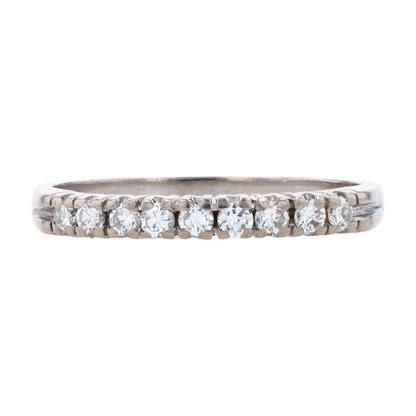 1/3 ctw 14K White Gold Diamond Band Ring