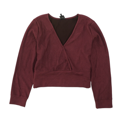 Burgundy Blouse
