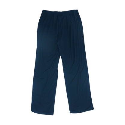 Black Solid Pajama Bottom
