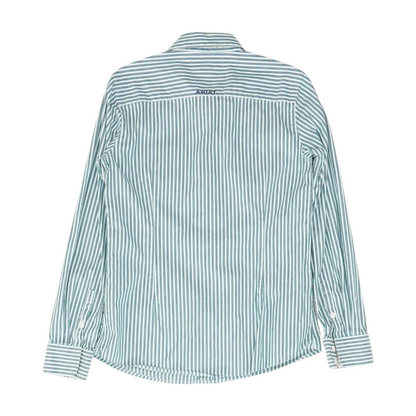White Striped Button Down
