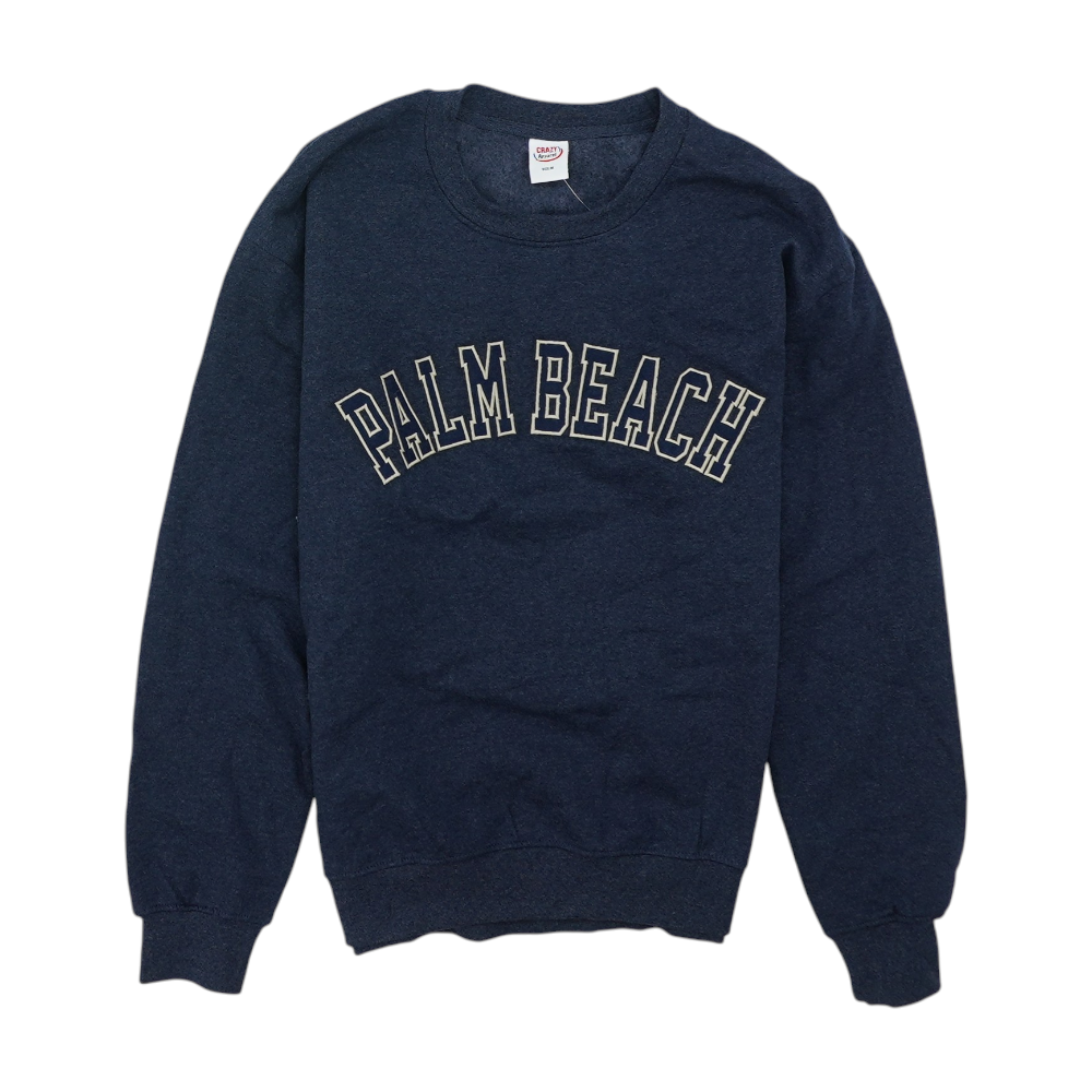 Crazy Apparel Blue Solid Sweatshirt Pullover – Image 1
