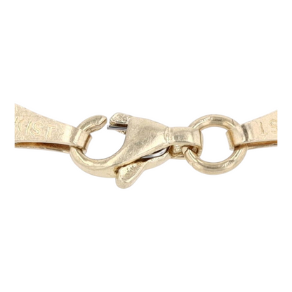 14K Yellow Gold Chain Bracelet