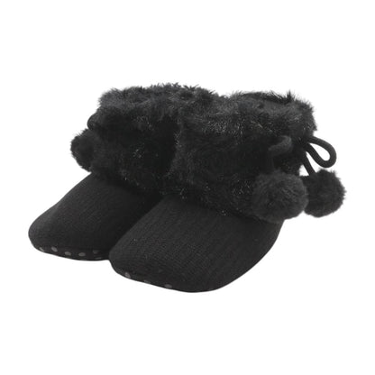 Black Crib Shoes