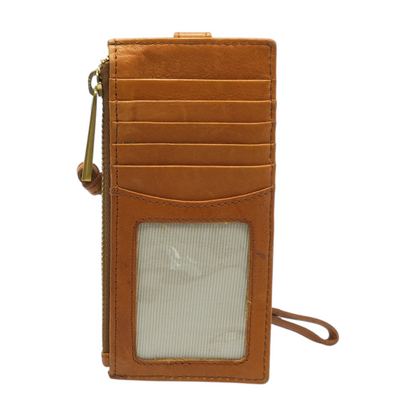 Tan Wristlet Wallet