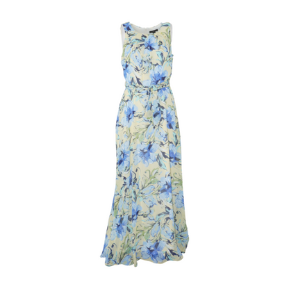 Yellow Floral Maxi Dress