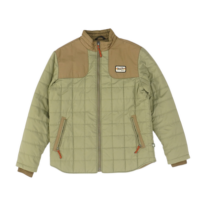 Green Color Block Jacket