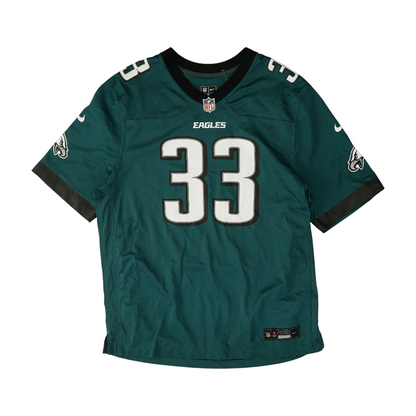 Men's Green Philadelphia Eagles Short Sleeve Jersey