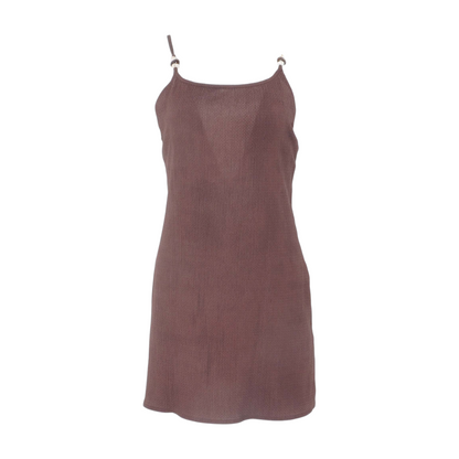 Brown Mini Dress