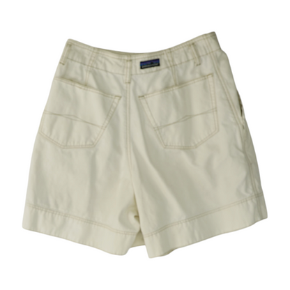 Tan Solid Chino Shorts