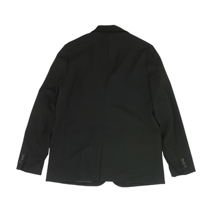 Black Solid Blazer