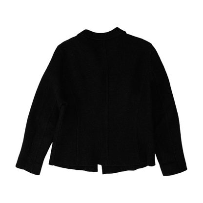 Black Petite Button Down