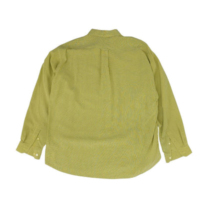 Green Check Long Sleeve Button Down