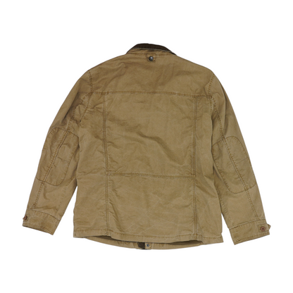 Tan Solid Jacket
