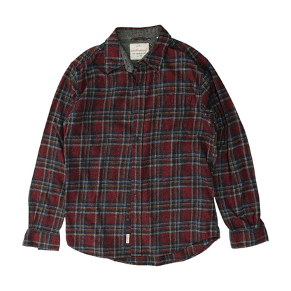 Red Plaid Flannel Button Down
