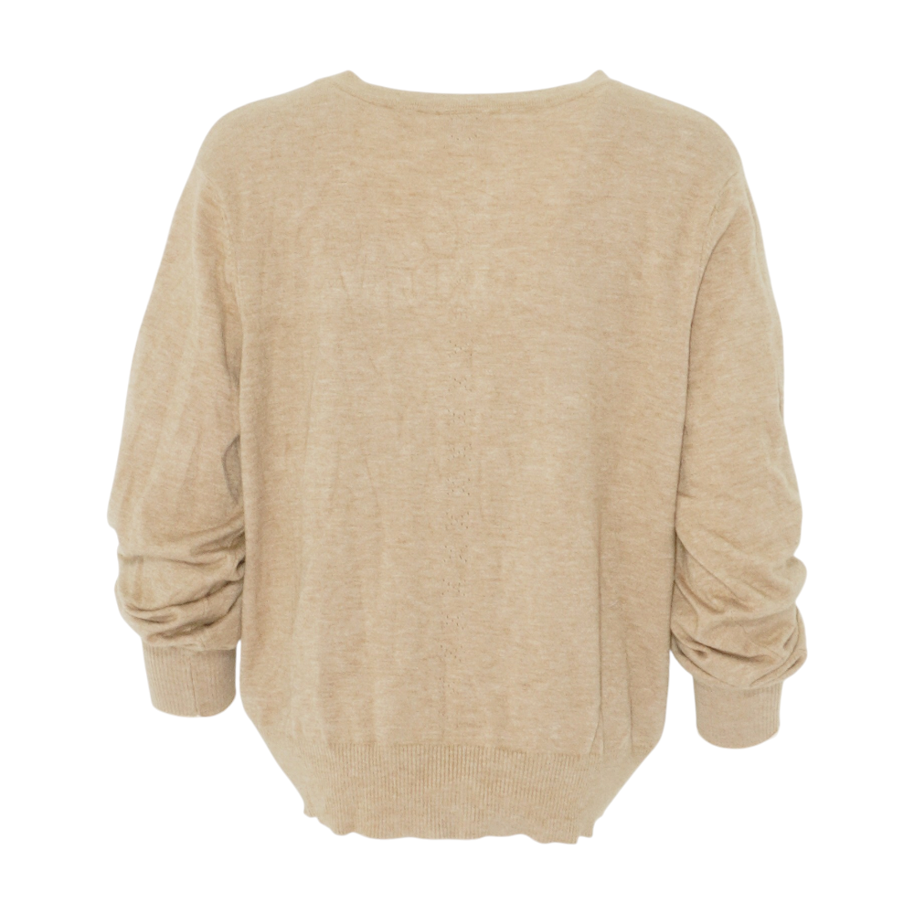 Tan Cardigan Sweater