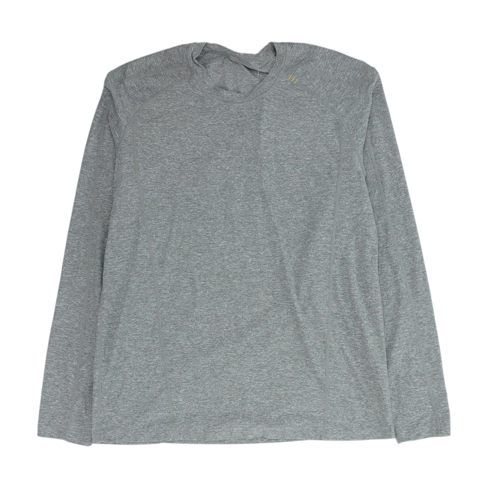 Gray Solid Active T-Shirt