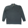 Black Solid Short Sleeve Polo