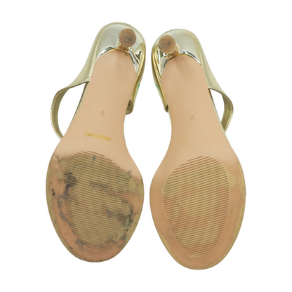 Gold Pump Heels