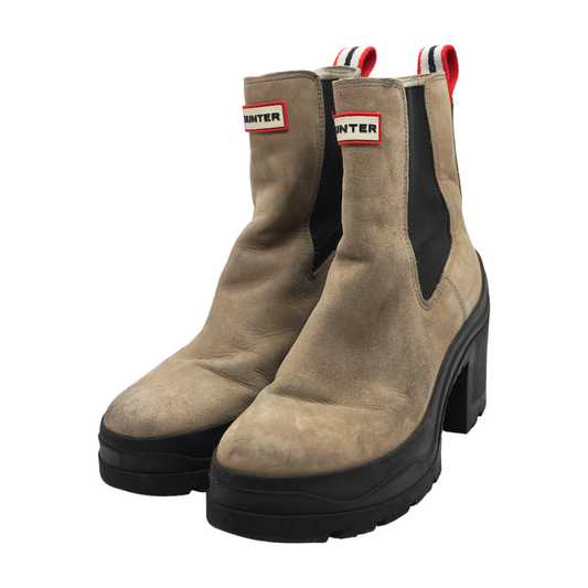 Gray Ankle Boots
