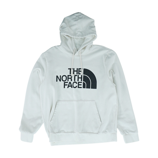Beige Solid Hoodie Pullover