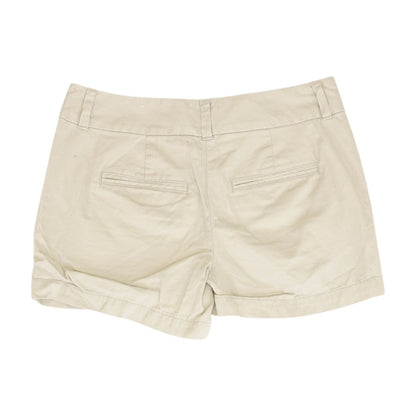 Khaki Solid Shorts