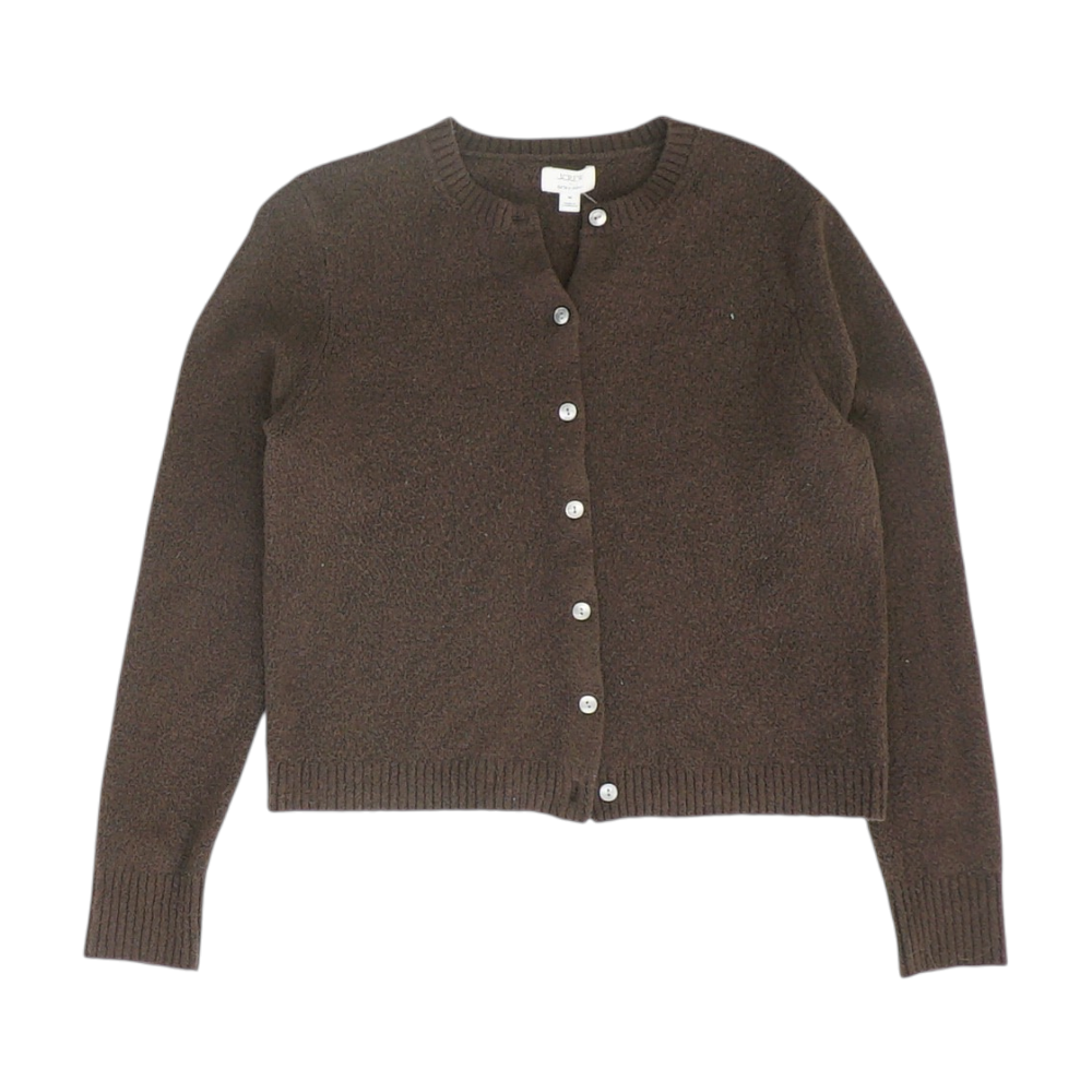 Brown Cardigan Sweater