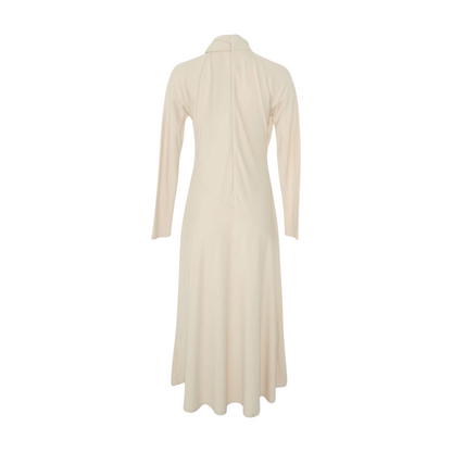 Beige Midi Dress