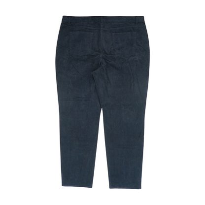 Black Plus Straight Pants