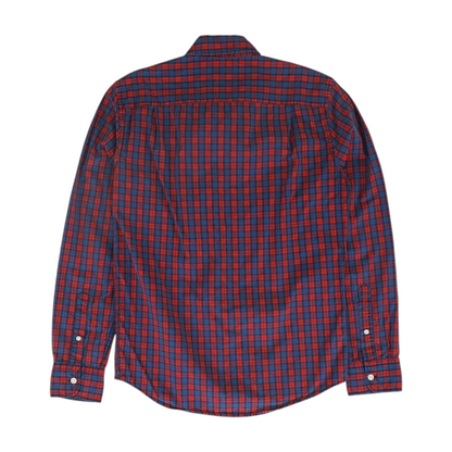 Blue Check Long Sleeve Button Down