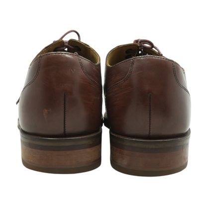 Brown Lace-Up Dress Shoes