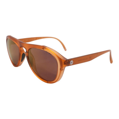 Brown Treeline Round Sunglasses
