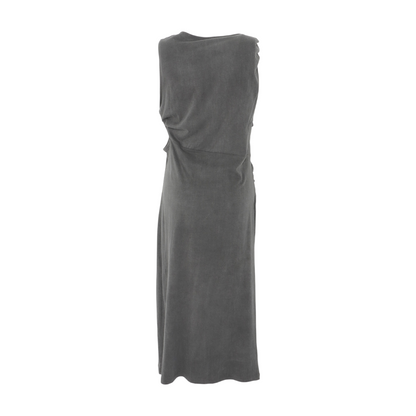 Gray Midi Dress