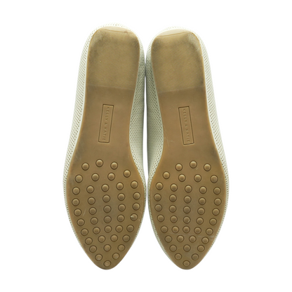 Gray Slip-On Flats