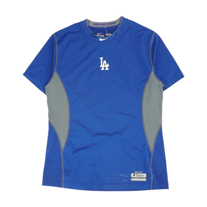 Blue Los Angeles Dodgers Solid Active T-Shirt