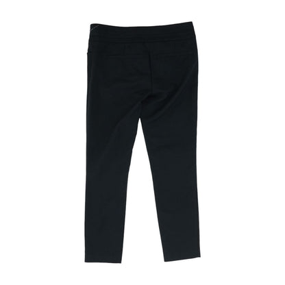 Black Solid Chino Pants