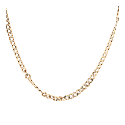 10K Yellow Gold Chain Necklace