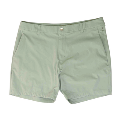 Green Casual Shorts