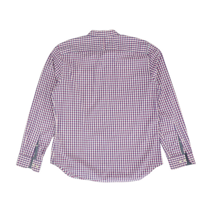 Multi Check Long Sleeve Button Down