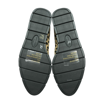 Tan Slip-On Flats