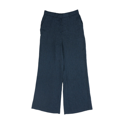 Blue Wide Leg Pants