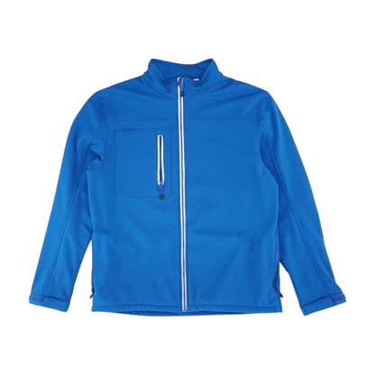 Blue Solid Jacket